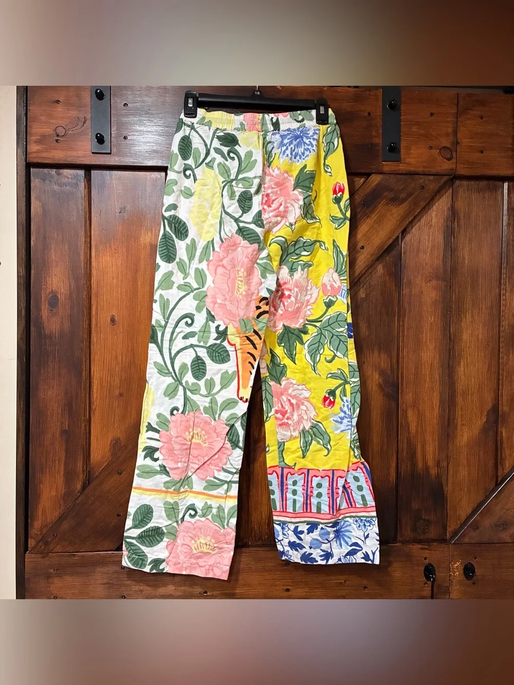 Anthropologie Lil Sire Tigresa Flannel Sleep Pants - Picture 8 of 10